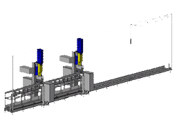 Лінії виробництва георешітки ЛПГ 2А-8000   - макет/креслення